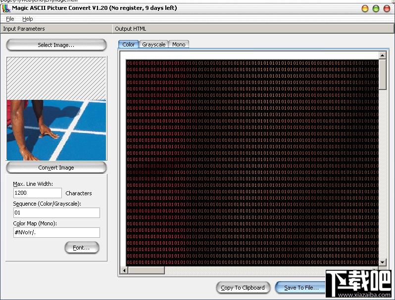 图片转HTML字符画,Magic ASCII Picture Convert,Magic ASCII Picture Convert下载,图片转HTML